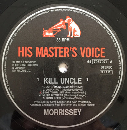 Morrissey - Kill Uncle