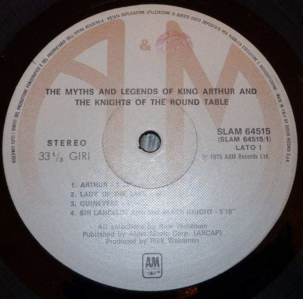 Rick Wakeman - The Myths And Legends Of King Arthur And The Knights Of The Round Table
