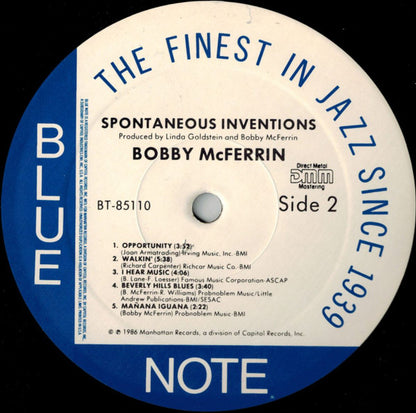 Bobby McFerrin - Spontaneous Inventions