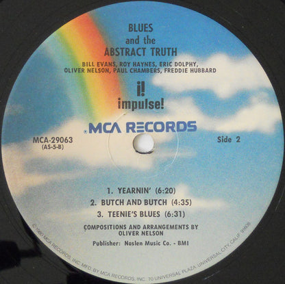 Oliver Nelson - The Blues And The Abstract Truth