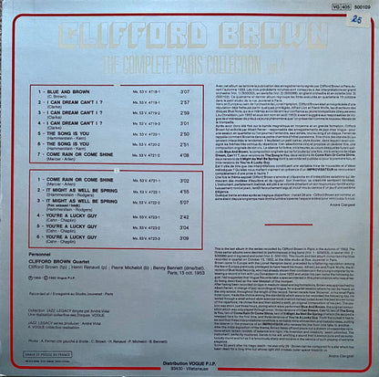 Clifford Brown - The Complete Paris Collection Vol. 4