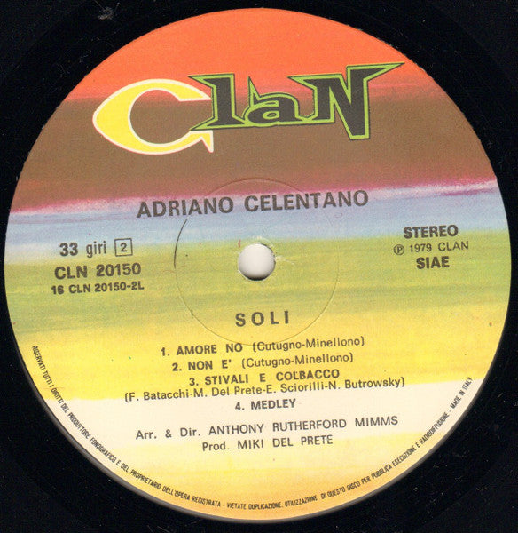 Adriano Celentano - Soli