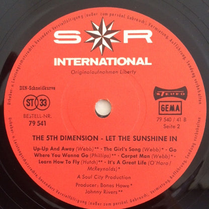 The Fifth Dimension - Let The Sunshine In