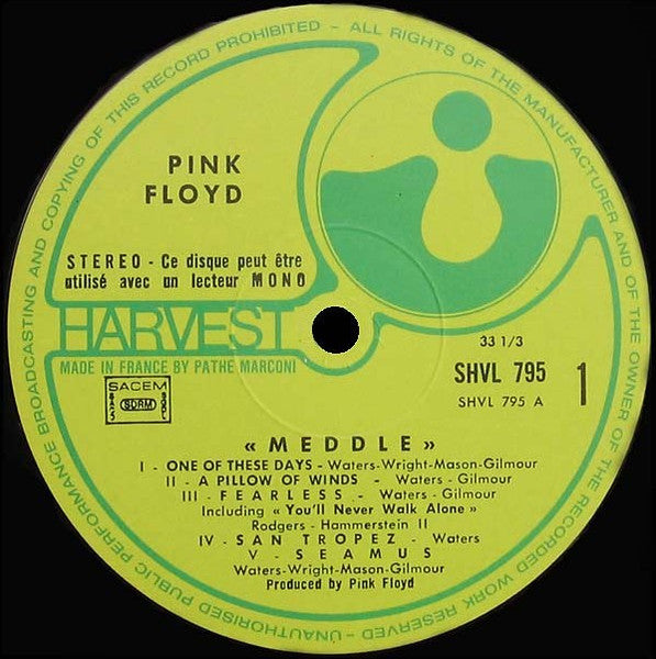 Pink Floyd - Meddle