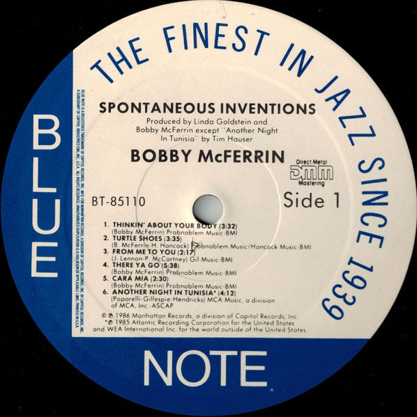 Bobby McFerrin - Spontaneous Inventions