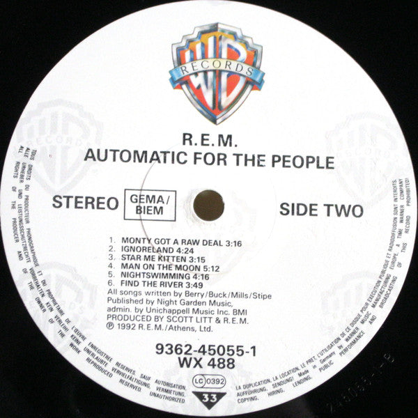 R.E.M. - Automatic For The People
