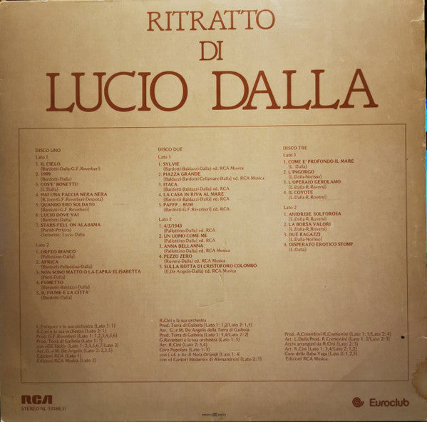 Lucio Dalla - Ritratto Di Lucio Dalla