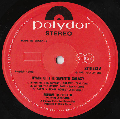 Return To Forever - Hymn Of The Seventh Galaxy