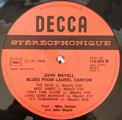 John Mayall - Blues From Laurel Canyon