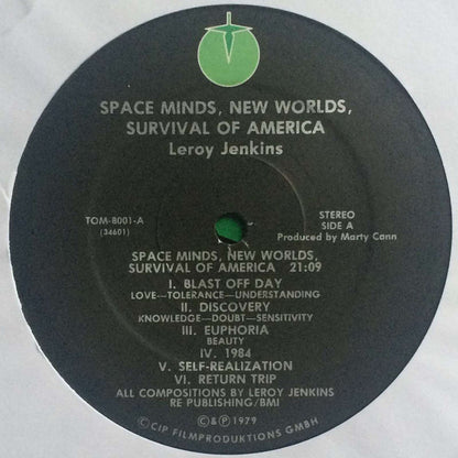 Leroy Jenkins - Space Minds, New Worlds, Survival Of America