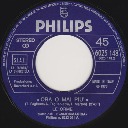 Le Orme - Amico Di Ieri (7")