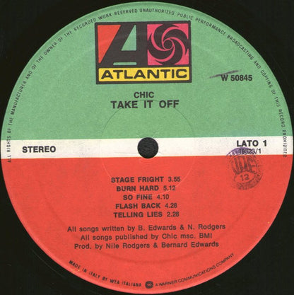 Chic - Take It Off