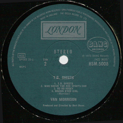 Van Morrison - T.B. Sheets