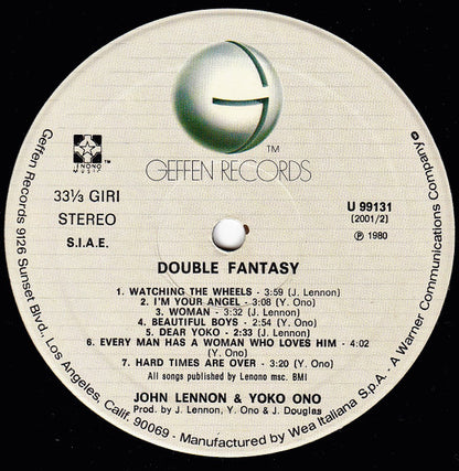John Lennon & Yoko Ono - Double Fantasy