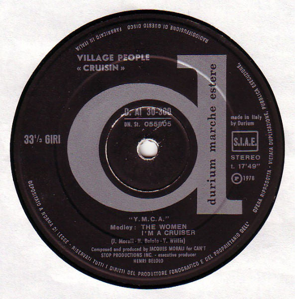 Village People - Cruisin'