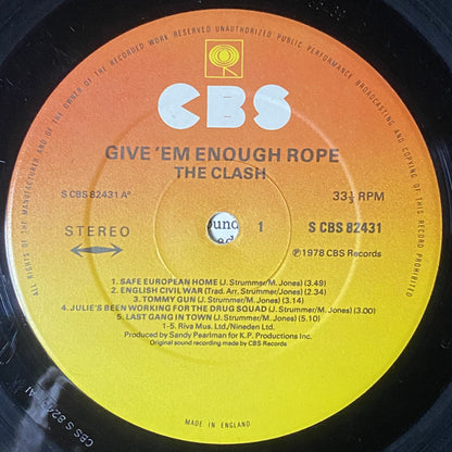 The Clash - Give 'Em Enough Rope