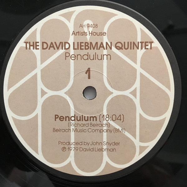 The David Liebman Quintet - Pendulum