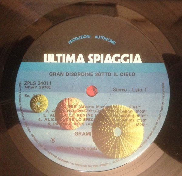 Gramigna - Gran Disordine Sotto Il Cielo
