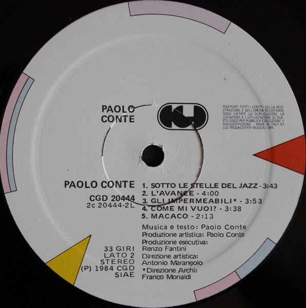 Paolo Conte - Paolo Conte