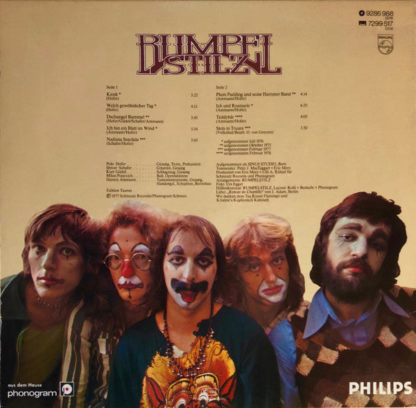 Rumpelstilz - Fünf Narren Im Karren