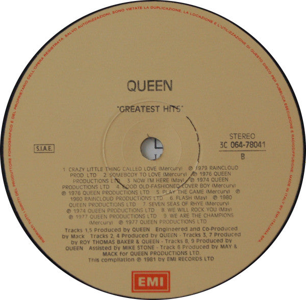 Queen - Greatest Hits