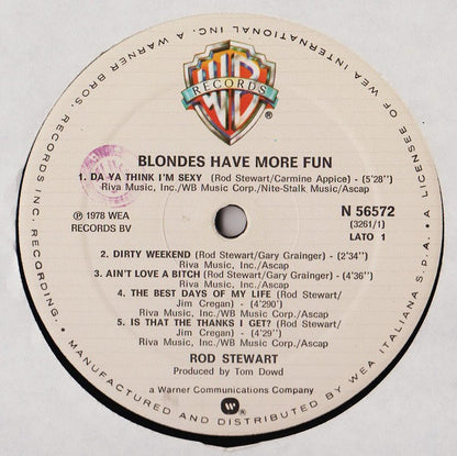 Rod Stewart - Blondes Have More Fun