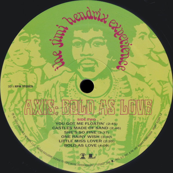 The Jimi Hendrix Experience - Axis: Bold As Love - (nuovo)