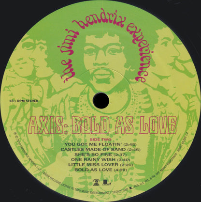 The Jimi Hendrix Experience - Axis: Bold As Love - (nuovo)