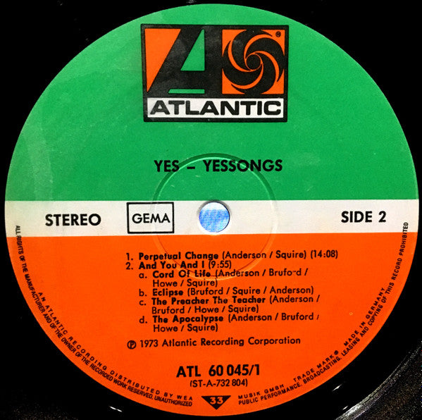 Yes - Yessongs