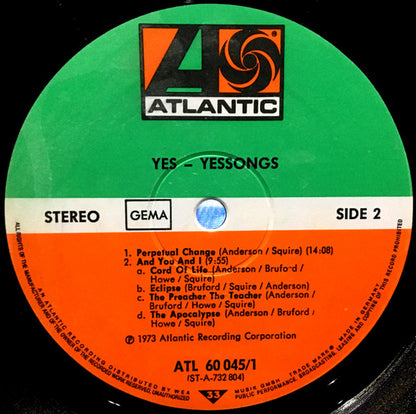 Yes - Yessongs