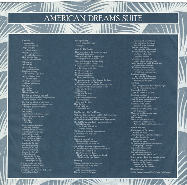 Jesse Colin Young - American Dreams