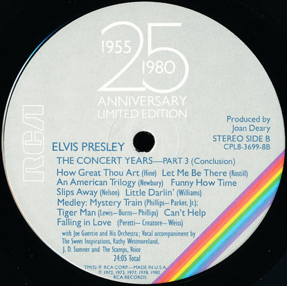 Elvis Presley - Elvis Aron Presley (1955-1980 - 25 Anniversary) (box)