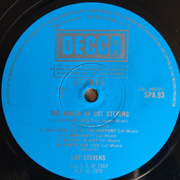 Cat Stevens - The World Of Cat Stevens
