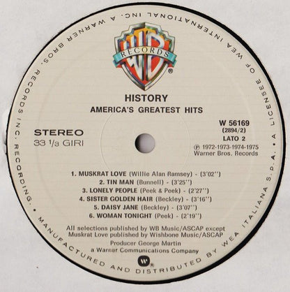 America - History · America's Greatest Hits