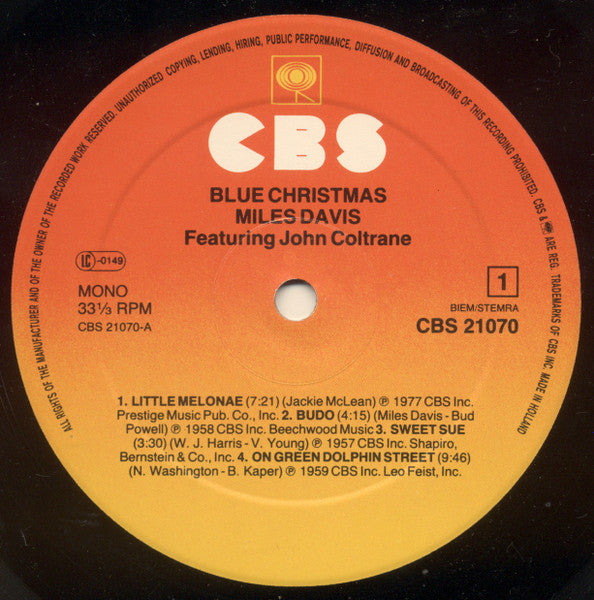 Miles Davis - Blue Christmas
