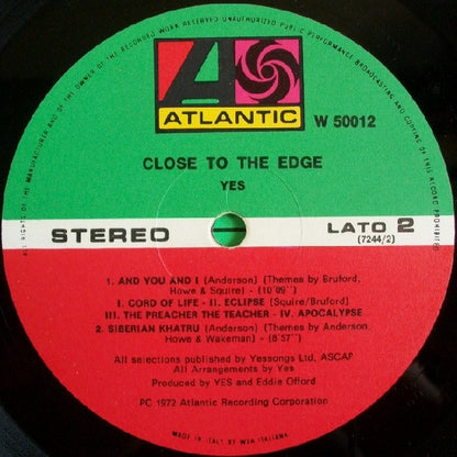 Yes - Close To The Edge