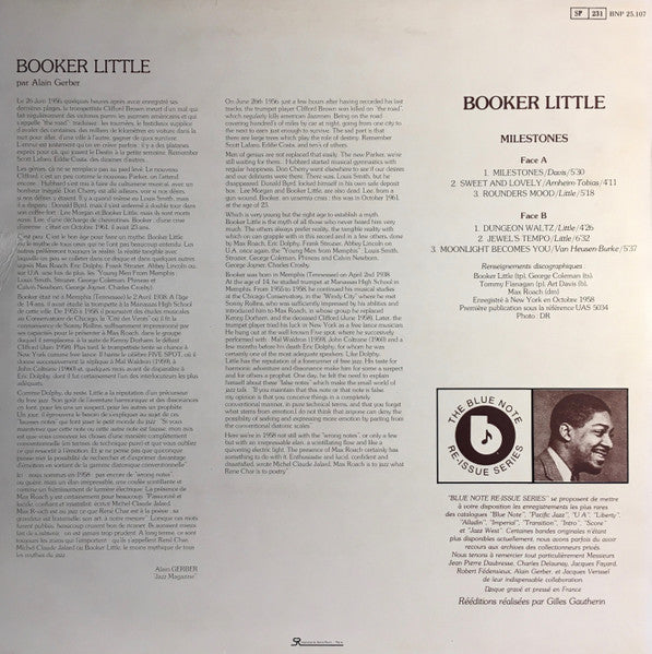 Booker Little - Milestones