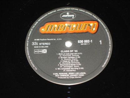 Class Of '55 = Carl Perkins / Jerry Lee Lewis / Roy Orbison / Johnny Cash ‎– Memphis Rock & Roll Homecoming