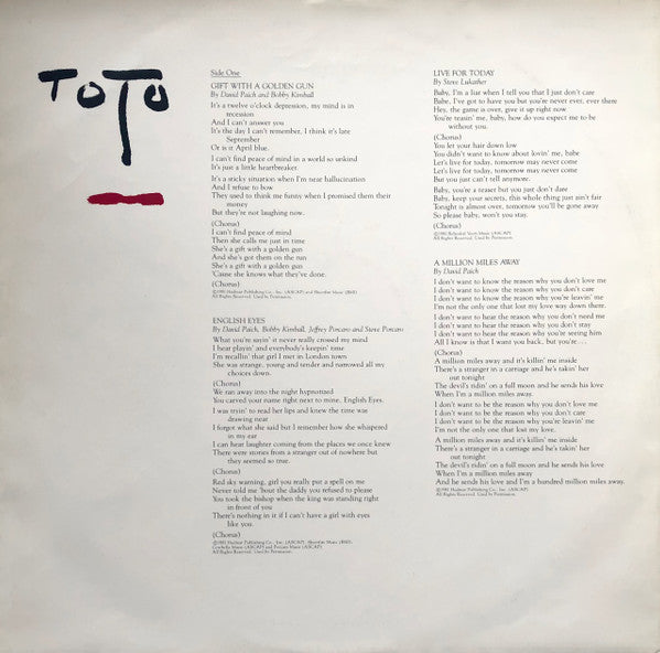 Toto - Turn Back