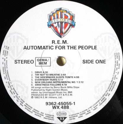 R.E.M. - Automatic For The People