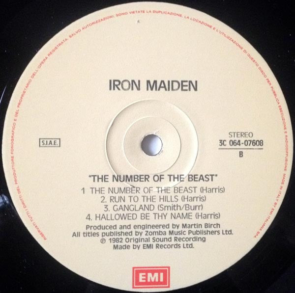 Iron Maiden - The Number Of The Beast