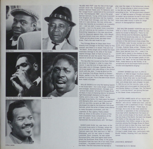 Chicago Blues All Stars - Loaded With The Blues
