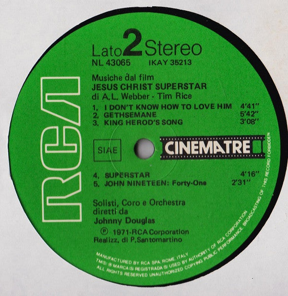 Andrew Lloyd Webber And Tim Rice - Jesus Christ Superstar