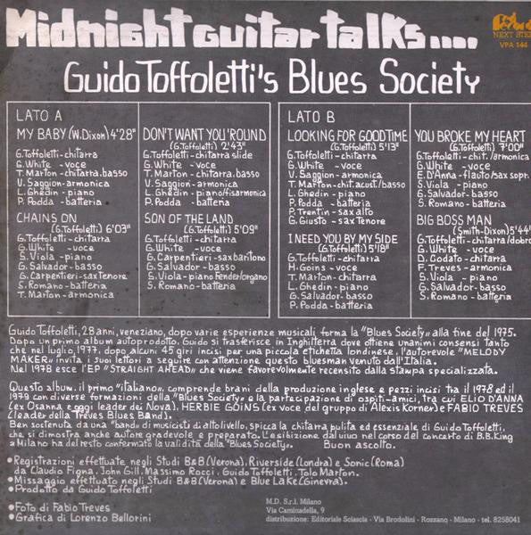 Guido Toffoletti's Blues Society - Midnight Guitar Talks...