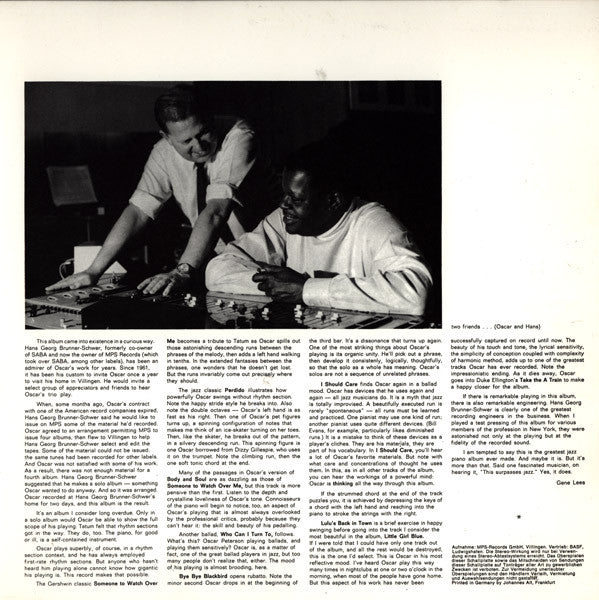 Oscar Peterson - My Favorite Instrument