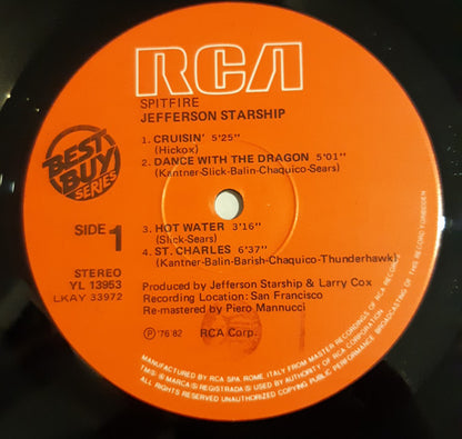 Jefferson Starship - Spitfire
