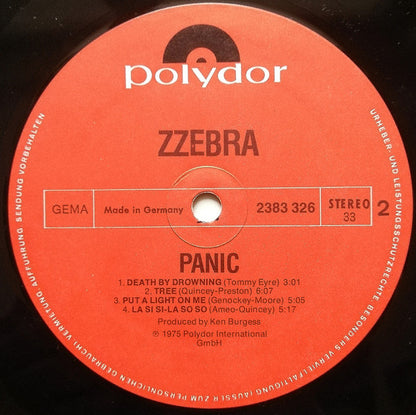 Zzebra - Panic