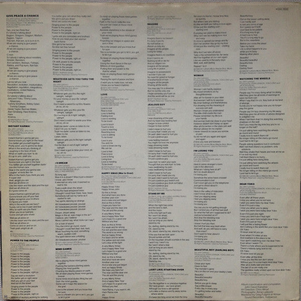 John Lennon - The John Lennon Collection