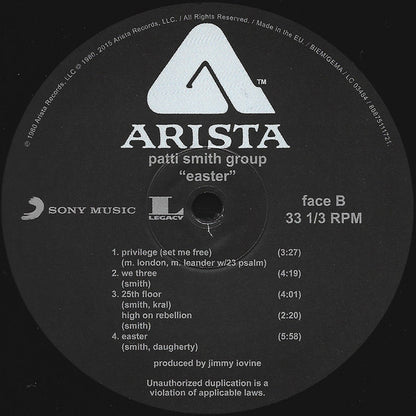 Patti Smith Group - Easter (nuovo)