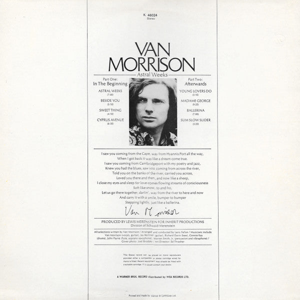 Van Morrison - Astral Weeks
